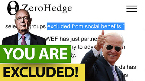 You Are EXCLUDED From Social Benefits!