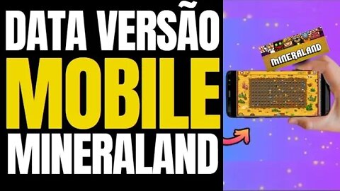 MINERALAND DATA DA VERSAO MOBILE REVELADA POOL DE LIQUIDEZ