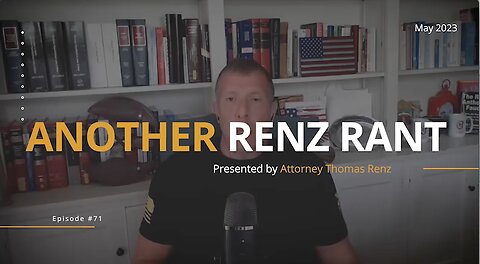 Tom Renz | Clinton Crime Syndicate Continues, No I'm Not Suicidal