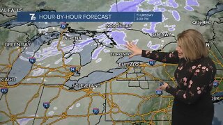 7 Weather Forecast 5 p.m. Update, Monday, January 25