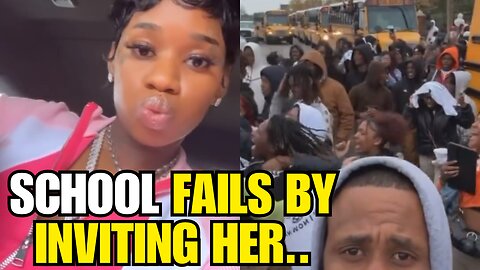 Rapper Sexyy Red SHOCKED when she was kicked out of St. Louis High School for smelling like WEED!
