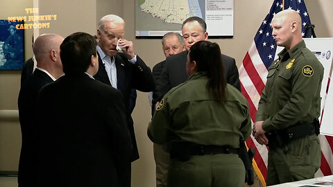 You can't make this shit up: Biden's photo op at the least busy part of the border.