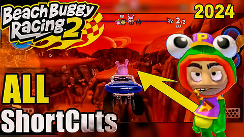 Beach Buggy Racing 2 | ALL Shortcuts 2024 | Red Planet #anmolgamex #controgamer #bbr2 #ghansoligamer