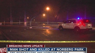 TPD investigate deadly shooting at Norberg Park