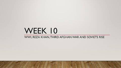 Persian History week 10