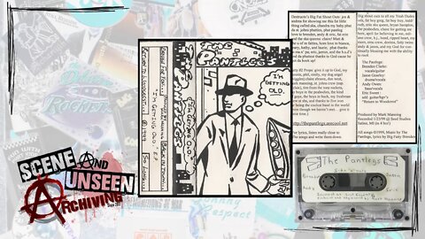 The Pantlegs (Ann Arbor, MI) 🖭 I'm Getting Old EP (1999 Cassette Demo Tape). Michigan Punk/Skunk.