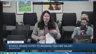 Tosa school board votes for teacher salary hike