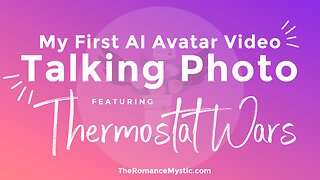 1st AI Avatar Video Fun | Marital Thermostat Wars | Can you relate?