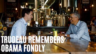 Justin Trudeau Went Back To The Brewery Where He Shared A Beer With Barack Obama Last Year