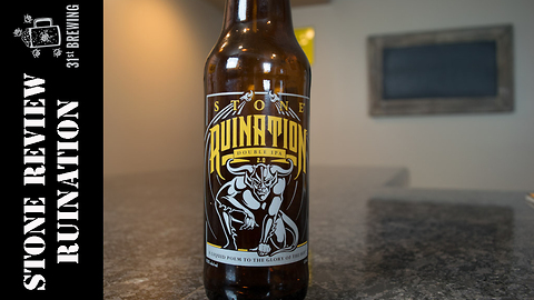 Stone Ruination 2016 beer review