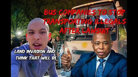 Eric Adams Sues Bus Companies For Transporting Illegals From Texas