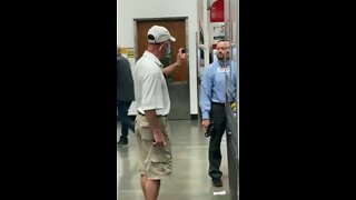 Male Karen Threatens Costco Workers For Not Wearing A Mask