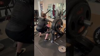 Squatting heavy with bands