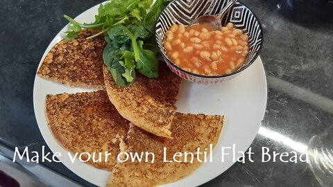 Lentil Flat Bread