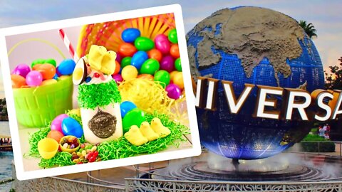 Universal Studios Shows Off Its Limited Time Easter Milkshake