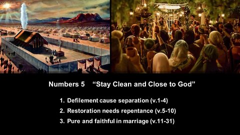 Numbers 5 "Stay Clean and Close to God" - Calvary Chapel Fergus Falls
