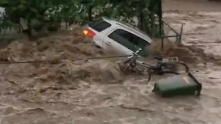 Disastrous flooding causes massive damage in Salzburg, Austria