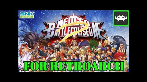 How to Play NEOGEO BATTLE COLISEUM for Retroarch Emulator