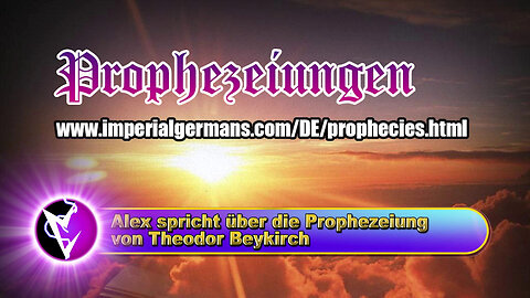 Alex spricht über die Prophezeiung von Theodor Beykirch
