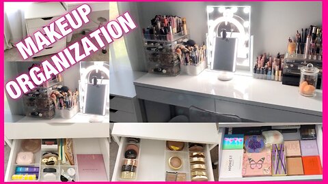 MAKEUP ORGANIZATION | AMAZON HAUL | UNBOXING + ASSEMBLY