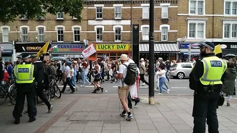 Anti Vaccine Passport March London