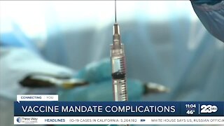 States complicating vaccine mandates