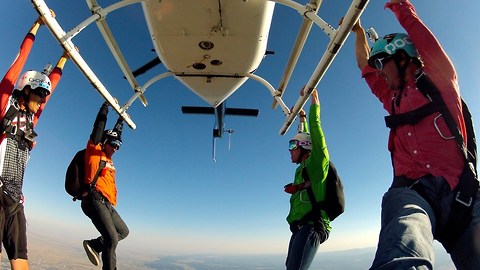 The World's Most Exciting Job: GoPro Bomb Squad Skydiving