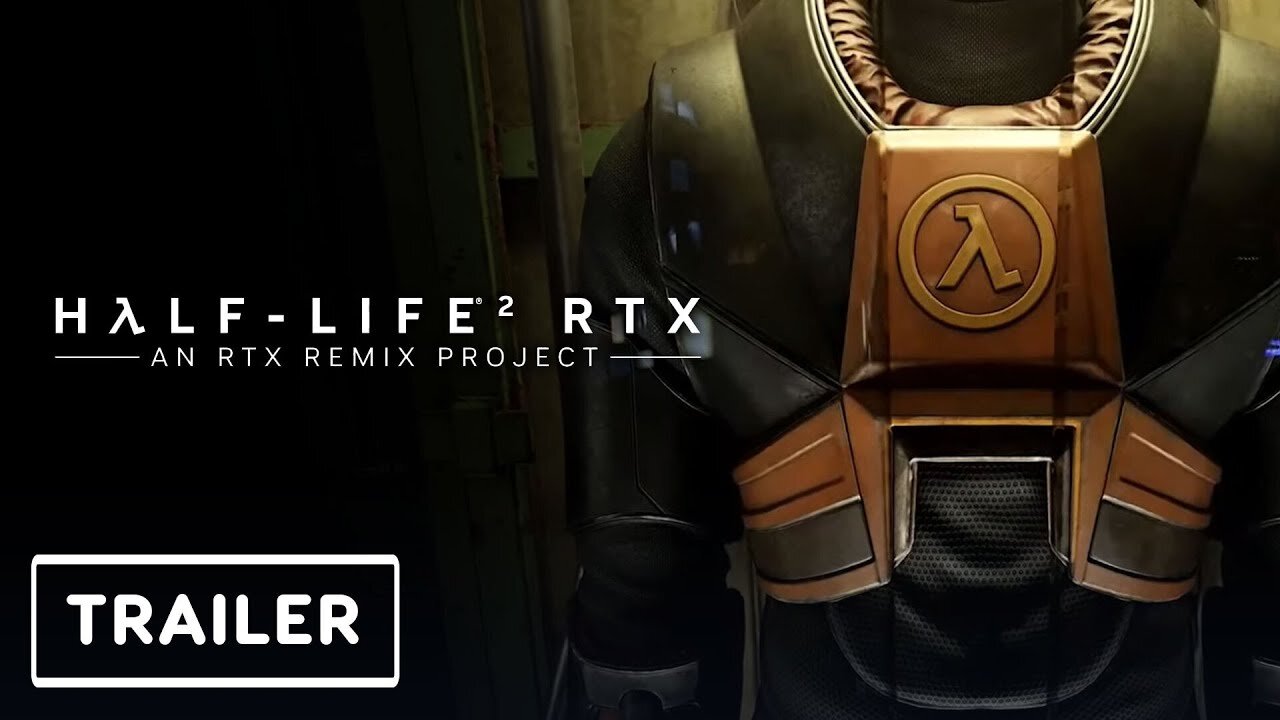 HalfLife 2 RTX An RTX Remix Project Trailer CES 2024