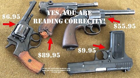 HOW TO PAY 1990s PRICING ON MILITARY SURPLUS FIREARMS! THEY DON'T WANT YOU TO KNOW ABOUT THIS!