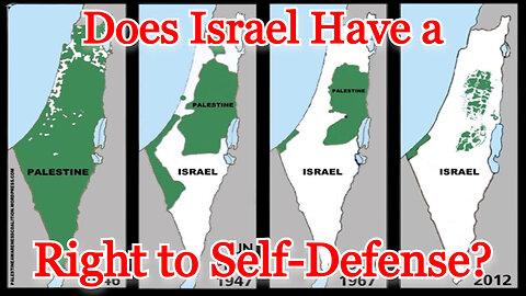Does Israel Have a Right to Self-Defense? COI #482