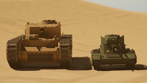 Sprocket - Double gunned light tank takes on the dunes