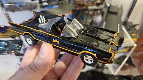 The 1966 Batmobile makes for a beautiful diecast car!