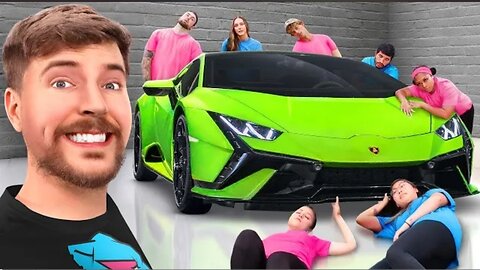 Mr Beast | Last To Take Hand Off Lamborghini Keeps It