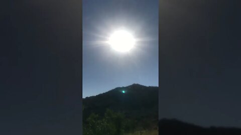 Eclipse from Rainbow Ca with Birds Oct 2023