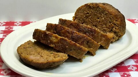 CLASSIC HOMEMADE MEATLOAF!! RETRO RECIPE!!