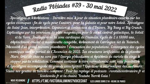 Radio Pléiades #39 - Apocalypse et Révélations