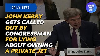 John Kerry Gets Called Out By Congressman For Lying About Owning A Private Jet