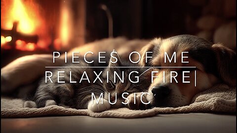 Sleepy Fireplace | 2 hours of Relaxing Piano Music & Fireplace Sounds