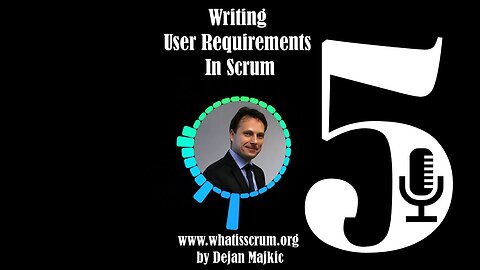 Writing User Requirements in Scrum
