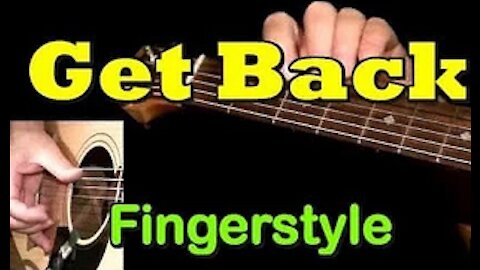 GET BACK by The Beatles: Fingerstyle Guitar + TAB by GuitarNick