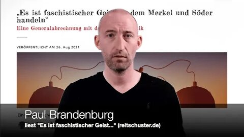 "Es ist faschistischer Geist, in dem Merkel und Söder handeln", Gastbeitrag auf reitschuster.de