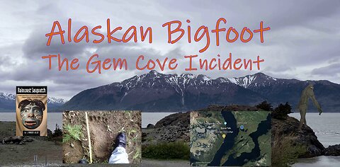 Bigfoot in Alaska 🗻👀🛸🐻👣#alaska #bigfoot #sasquatch #yeti #giant The Gem Cove Incident