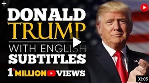 ENGLISH SPEECH ll DONALD TRUMP