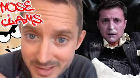 Elijah Wood Accidently Outs Zelensky's Drug Addiction Problem