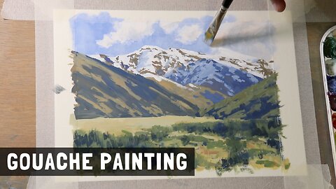 How to Paint Australian Trees in Gouache