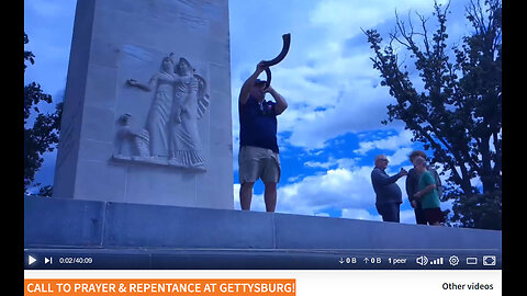NATIONAL CALL TO PRAYER & REPENTANCE AT GETTYSBURG!