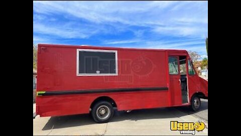 16' Ford E-350 Step Van Kitchen Food Truck with Fire Suppression System for Sale in New Mexico