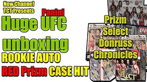 UFC CARDS UNBOXING! Ciryl Gane Rated Rookie Auto Red Prizm! CASE HIT!