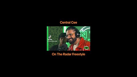 Central Cee - On The Radar Freestyle
