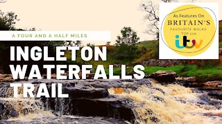 Experience One of Britain's Top 100 Favourite Walks : The Ingleton Waterfalls Trail